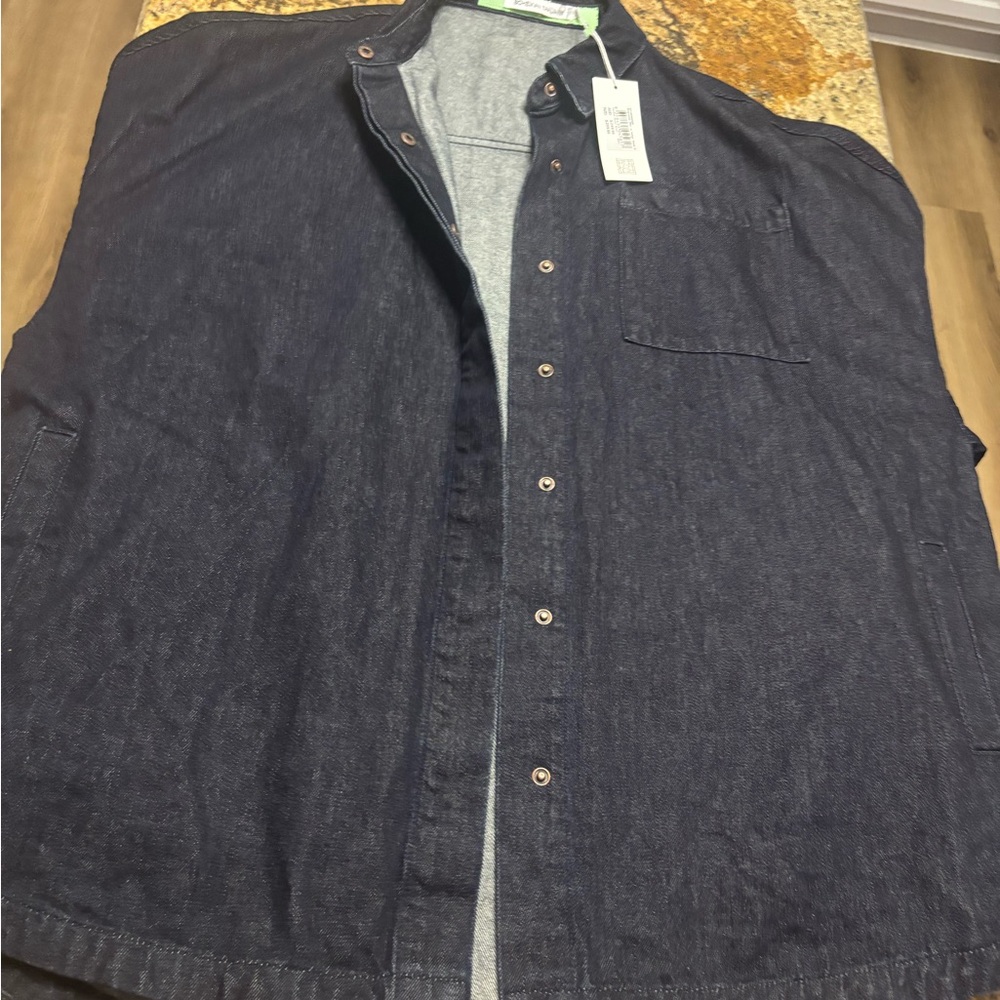 Bohemian Traders Dark Blue Shirt Jacket